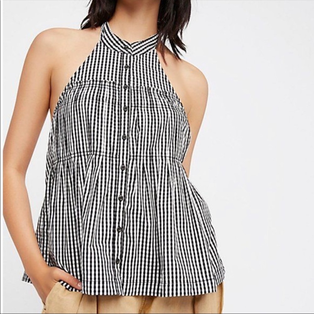 Free People | Take it Easy Halter Top | Medium